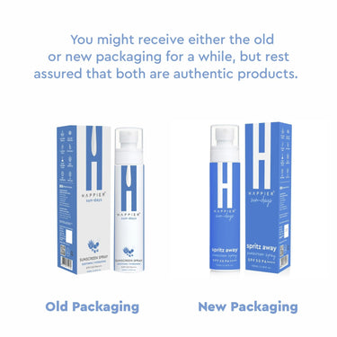 Happier Sunscreen Spray SPF 50 PA++++ | Hydrating Sunscreen Spray for Face & Body | Water Resistant, Broad Spectrum, Non-greasy, No White Cast, Lightweight, Long-lasting Protection for All Skin Types